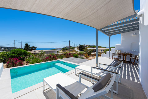 Agkairia's House is a newly-built in the heart of a traditional village in Paros Paros, Greece Agkairia's House Entire home vacation rental 35396670