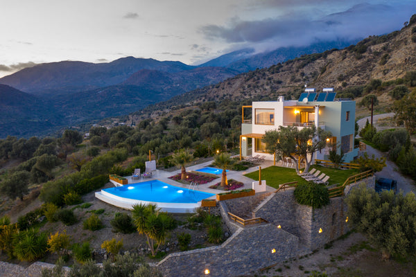 Villa Prima is a new built residence situated at the foothills of Psiloritis mou Greece Villa Prima in South Crete Entire villa vacation rental 27098210