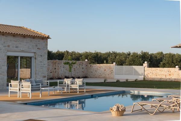 Evaero Villa I is a vibrant celebration of free-spirited style. This luxury self Greece Evaero Villa I, an ever-so inviting escape! Entire villa vacation rental 50907833