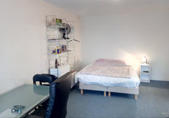 Furnished Studio (37m2) best for couples or students for 6 months or 1 year max. Riga, Latvia Furnished Studio Montparnasse Entire rental unit vacation rental 11391862