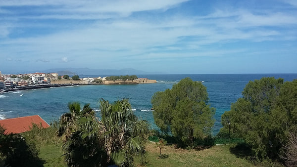 The apartment is set in a quiet park at Koum Kapi Beach in the city center and o Chania, Greece IntOwn sea-view apartment Entire rental unit vacation rental 24056978