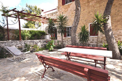 Built in 1800 and fully renovated in 2017, villa Gaia is located in Ano Manna vi Neo Psychiko, Greece Villa Gaia Syros | 1800's Stone Building Entire villa vacation rental 40745376