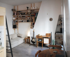 Close to the canal, the place de la Republique and Gare de l'Est.<br />A 30sqm a Paris, France A wood and concrete, functionnal welcoming space Entire rental unit vacation rental 5361073
