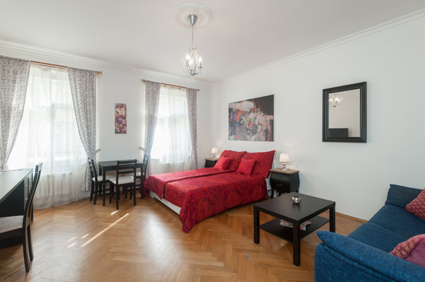 This private apartment is located in the historical center in a quiet street and Prague, Czechia PRIVATE COZY APARTMENT IN HISTORIC CENTRE Entire rental unit vacation rental 13746520