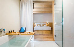 Discover a modern and refined environment inside an ancient historical building   01-Deluxe Suite with  Bath Tub | Ground Floor Room in boutique hotel vacation rental 569255261333504492