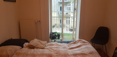 Nice little room with a balcony in an authentic Copenhagen home, with shared kit Copenhagen, Denmark Nice room located in lovely christianshavn Private room in rental unit vacation rental 38578757
