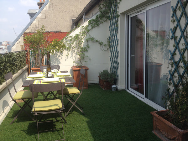 Nous vous proposons un 2 pièces douillet, calme et lumineux agrémenté d'une gran Aix-en-Provence, France Un jardin sur les toits à Paris Batignolles Entire rental unit vacation rental 5254304