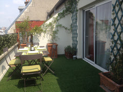 Nous vous proposons un 2 pièces douillet, calme et lumineux agrémenté d'une gran Aix-en-Provence, France Un jardin sur les toits à Paris Batignolles Entire rental unit vacation rental 5254304