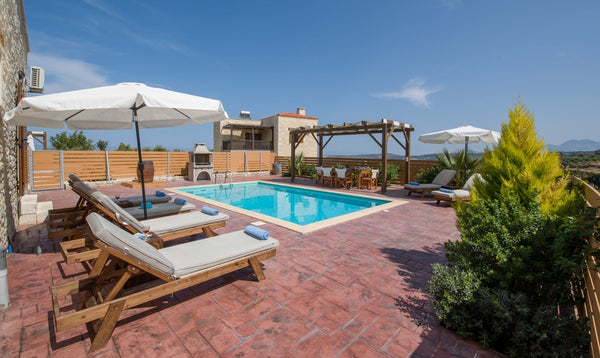 Villa Terpsis is an 110 m² house built mainly with stone and wood fully in harmo Rethimnon, Greece Villa Terpsi - Klio Village Entire villa vacation rental 33411386