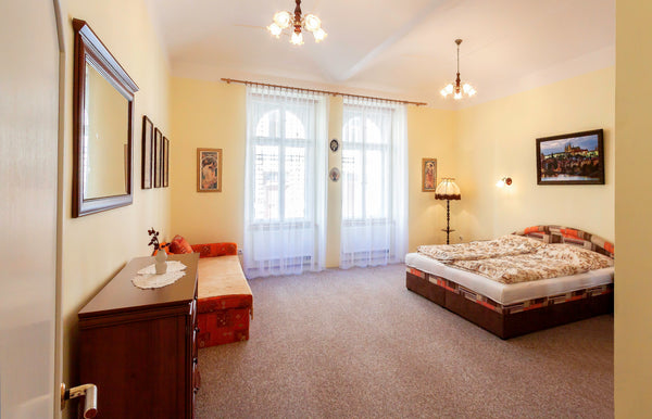 Our spacious high-ceiling apartment offers home-like feeling with all necessary   Prague Center, 2+1 rooms apartment Entire rental unit vacation rental 679276