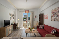 Charming and bright apartment a few steps to the ‘’Nea Hora’’ beach and  in a 10 Chania, Greece Βright apartment close to beach & city center Entire condo vacation rental 23880818