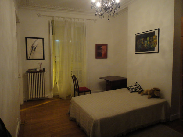 Paris Center. 142m2 to share with the no-smoking owner, often absent. Ancient ho  Very independent quiet sunny room in Paris Centre Private room in rental unit vacation rental 20065745