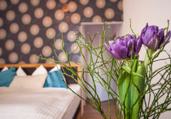 Our house is an ideal starting-point to discover Vienna’s beauties. Thanks to ou Vienna, Austria Blue Flower double bedroom on perfect location Room in boutique hotel vacation rental 30469271