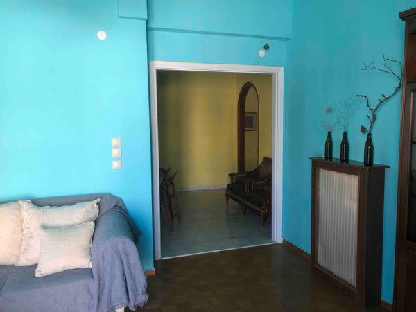 The apartment is 450 meters from the kato patissia station of Metro Line 1; the  GR Happy turnaround station Entire condo vacation rental 631068750019940111