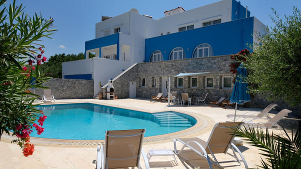 Surrounded by olive groves in Skaleta/Prinos, 300m from the beach of the Cretan   Stunning villa close to the sea Entire villa vacation rental 593116432231718864
