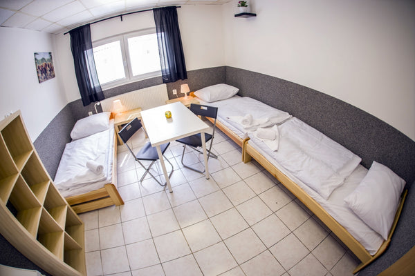 Triple room in our Hostel Seven with new beds, furniture and fridge, with newly  Prague, Czechia Triple room in hostel with shared bathroom Room in hostel vacation rental 14741350