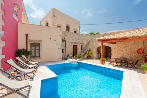 Archontiko Galliaki is a stunning villa surrounded by a private courtyard with p Rethimnon, Greece Stunning villa,Private pool,Near tavern and superm Entire villa vacation rental 49397342