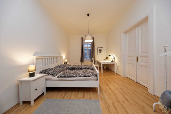 This apartment is spacious with 4 bedrooms for 8 people, dinning room, kitchen,  Hlavní město Praha, Czechia Apartment At IP.Pavlova 4th floor left no.9 Entire rental unit vacation rental 24717972