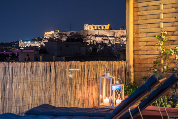An amazing living experience with a breathtaking view in the center of the city. Athens, Attica, Greece Acropolis view under the stars! Entire rental unit vacation rental 33936746