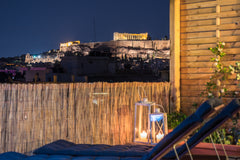 An amazing living experience with a breathtaking view in the center of the city. Athens, Attica, Greece Acropolis view under the stars! Entire rental unit vacation rental 33936746