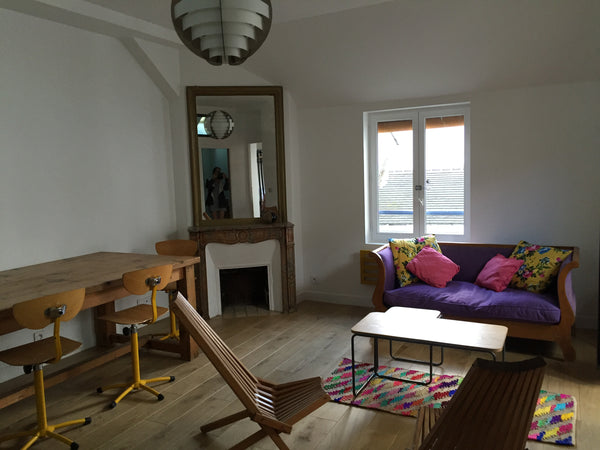 Charming renovated apartment with two bedrooms and a large terrace on a a very c Paris, France Charming appartement with terrasse on courtyard Entire rental unit vacation rental 15850378