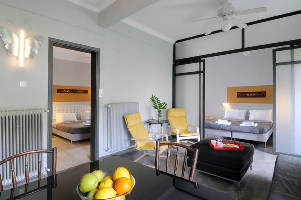 Luxury apartment rentals in the heart of Athens with hotel amenities, in a quiet Athens, Greece Bougainvillea🌺Spacious Apt. Athens♥Laundry🧺Garden Room in aparthotel vacation rental 40645242