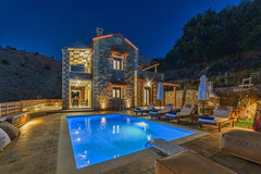 The Orestis villa is a two storey stone house, 120 m², with a swimming pool and  Rethimnon, Greece Villa Orestis · Faraggi Villas Entire villa vacation rental 41467025