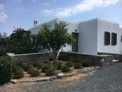 The 2-floor Villa of 125 square metres (1345 square feet) is within the luxuriou Glyfada, Greece Villa M&M Mediterra in Paros Island Cycladic home vacation rental 12080937