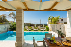 Villa Athena covers 120 sq. m. and providing comfortable accommodation for up to Greece Athena Villa, mythical with Heated pool Entire villa vacation rental 12013032