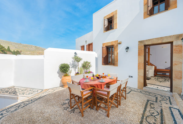 Residenza Maria is a newly restored, 1898 traditional Lindian family house ideal Rhodes, Greece Villa Residenza Maria Lindos Entire villa vacation rental 4733130