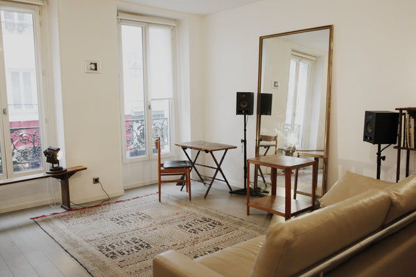 The flat is a spacious living space as well as a creative space, with a harmonio Paris, France Refined boho Parisian flat, 42m2, Great location Entire rental unit vacation rental 21989223