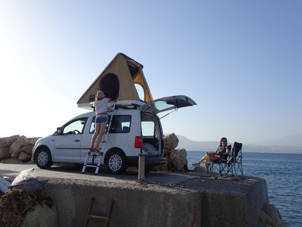 No more stressful searching around for accommodation.No more worries about findi Crete, Greece Caddyluck (Rooftop tent sleeps 2 adulds and 1 kid) Entire home vacation rental 700536823032307425