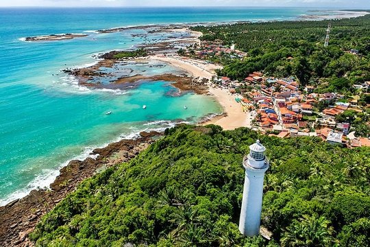 Morro de São Paulo Tour  Leaving Salvador Bahia.  Private Tours and Travel Guide America Bahia CITY Salvador da Bahia Destination Tour