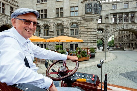 first electrical carriage in town guided City Tours Leipzig Private Tours and Travel Guide Europe Berlin CITY Leipzig Destination Tour Europe Berlin CITY Leipzig