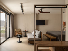 The Bohemian Junior Suite of KYMĀNI Boutique Hotel is a comfortable suite of 37  Plakias, Greece KYMĀNI Bohemian Junior Suite | Adult-Friendly Room in boutique hotel vacation rental 620705975532327912