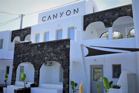 The 2floor Villa Invites you in its refined ergonomic interiors,,and presents yo  Canyon Santorini | 2-floor villa with jaccuzi Cycladic home vacation rental 49258494