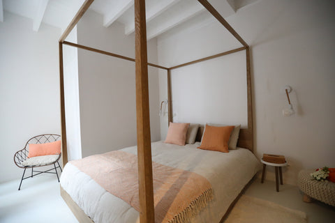 Brand new B&B with  beautifully decorated guest rooms with private bathroom and  Melle, Belgium B&B Petit Prince – Historic Center – Nordic Orange Room in bed and breakfast vacation rental 26121271