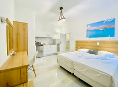 We offer a modern, just renovated and comfortable studio in the heart of Parikia Greece Heart of Paros Apartments - Kaiki Studio Entire rental unit vacation rental 43543982
