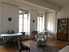 Joli appartement de 75m2, agréable et très lumineux. Il contient un salon spacie  Appartement lumineux au coeur de Lyon 1er Entire rental unit vacation rental 40057691