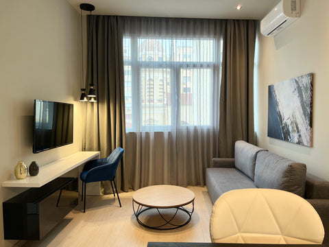 Enjoy a stylish experience at this centrally-located place.<br /><br /><b>Licens Thessaloniki, Greece #Aura Suites F24 by halu! Apts: 1BD Apartment Entire rental unit vacation rental 53930243