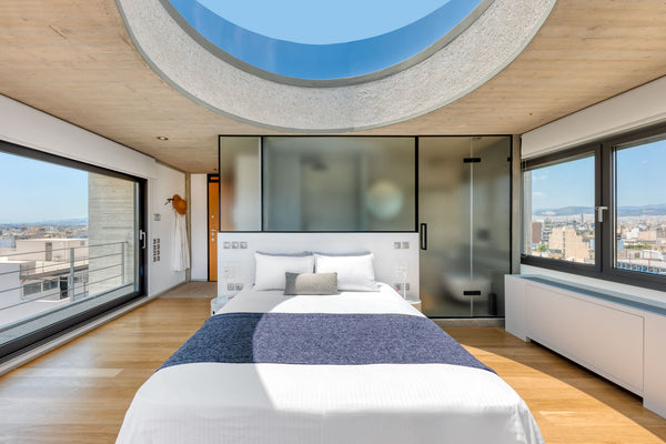 Admire contemporary architecture, modern design and comfort of this top 6th floo Athens, Greece Athens skyline panorama suite Entire rental unit vacation rental 44403858