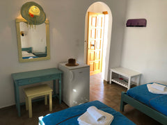Arokaria Seaside is situated right on the sea front  just 30m from the sea and 1 Paros, Greece Seaside Studio by the Pool Room in aparthotel vacation rental 10463171