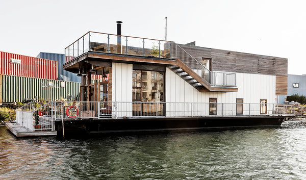 Our beautiful unique houseboat in Copenhagen. <br />Light, spacious and perfect  Copenhagen, Denmark Unique houseboat with a view Houseboat vacation rental 32493781