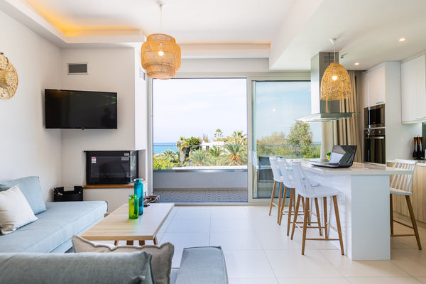 Adel Home is a brand new, modern, 3 bedroom apartment located just a few meters   Adelhome - Sea view & walking distance to beach! Entire rental unit vacation rental 29230098