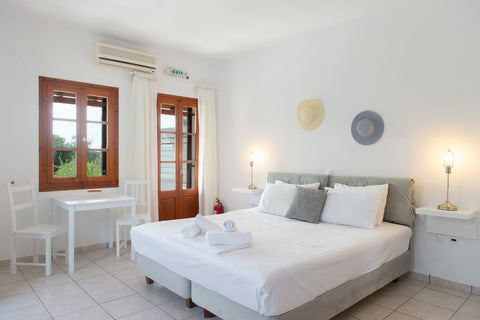 The studio has been designed in one space layout and it is located on the ground Platis Gialos, Greece Double room - Melanouri Entire rental unit vacation rental 45842106