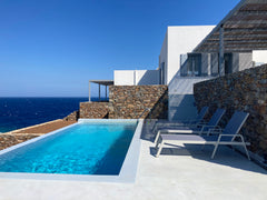 Exclusive location in Kythnos, with a stunning and breathtaking 180 degree-Seavi Paris, France Unique 5-BR Villa,  pool & sea-access Cyclades Cycladic home vacation rental 51919973