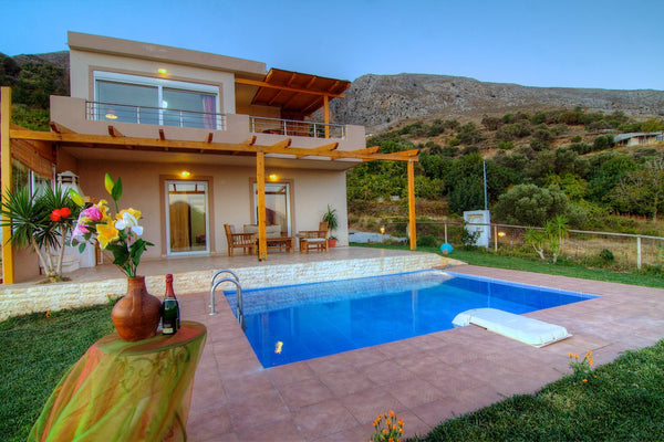 the villa despina 2 is a two storey and new bulding.there are 4 bedrooms ,1 bath Rethimnon, Greece Villa Despina 2 Plakias Private Villa Great Sunset Entire villa vacation rental 5452282