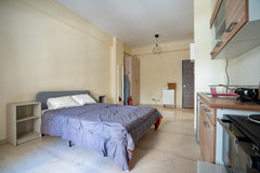 Modern, bright and fully furnished apartment located only 15 min from Agios Ioan Athens, Greece Studio Ag. Ioannis metro station 1 bed 2 pers Entire condo vacation rental 645283691954290735