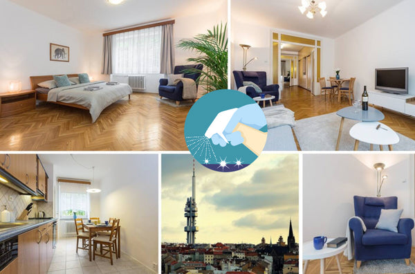 If you want to relax from the rush of the city but still be just few minutes fro Prague, Czechia Spacious apt in quiet area just 10 min from center Entire rental unit vacation rental 38723858