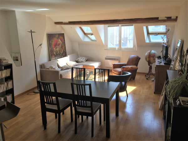 Enjoy a week-end in the lively, pedestrian and very parisian neighborhood of qua Paris, France 55m², nice calm & shiny in quartier Montorgueil Entire rental unit vacation rental 12817036